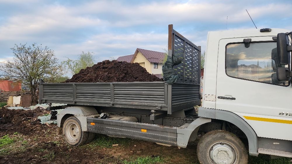 Pamant Balast Nisip Agregate Miniexcavator