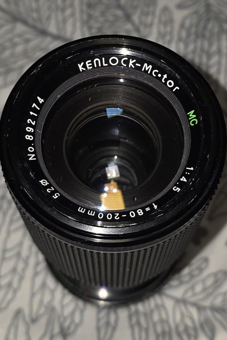 Obiectiv foto Kenlock-Mc.tor MC 80-200mm f/4.5 montura Pentax PK