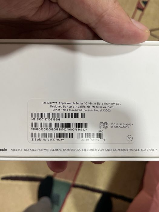 Apple Watch Series 10 — 46 мм (Cellular)