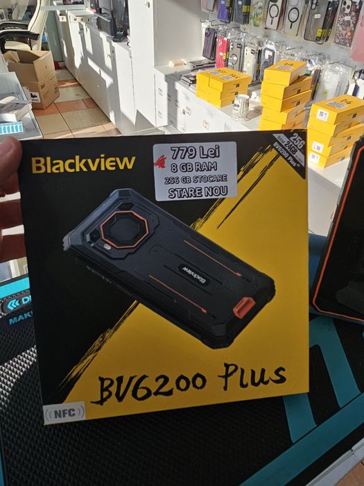 Blackview BV6200 Plus, 8/256 GB, Nou, 2 ani garanție