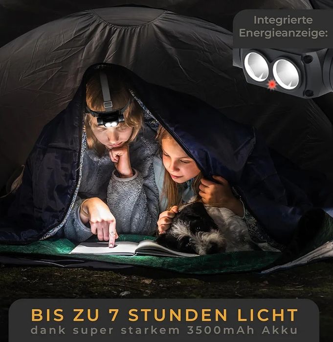 Челник Лихтмайстер(1000 лумена, 3600 mAh батерия)