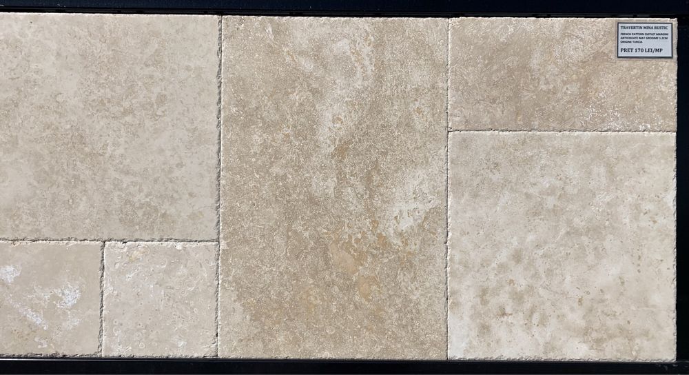 Import direct Travertin French Pattern 1.2 sau 3cm