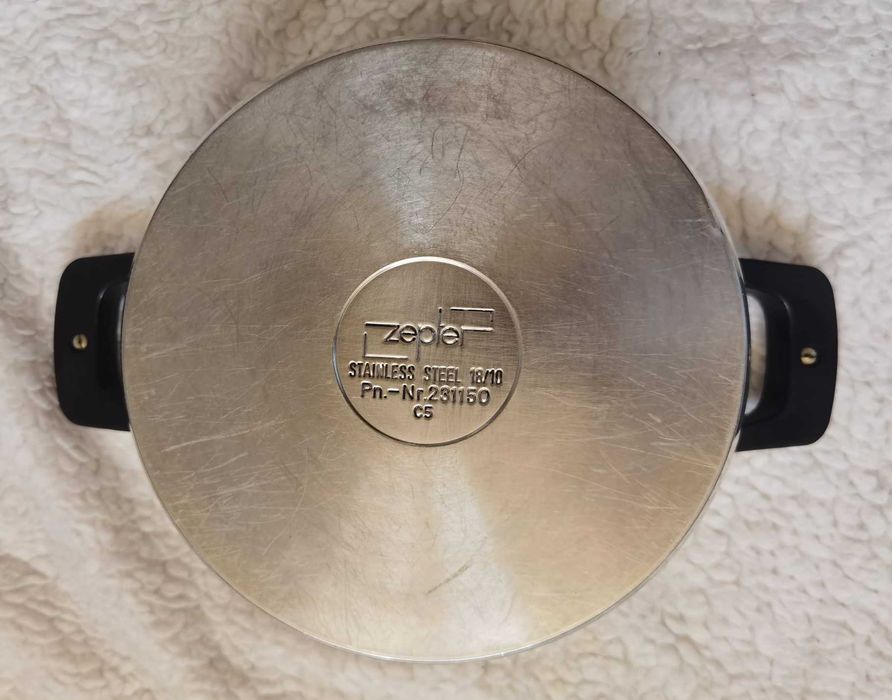 Set oala si capac cu termostat + sita Zepter original