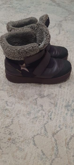 Детские ботинки зимние р 32