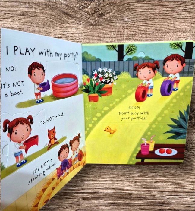 Carte Usborne - why do we need a potty?