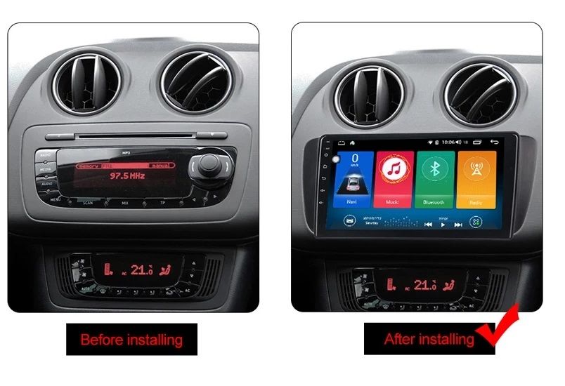 Navigatie Seat ibiza ( 2009 - 2020 ) 4GB Noua Garantie Camera Gratis