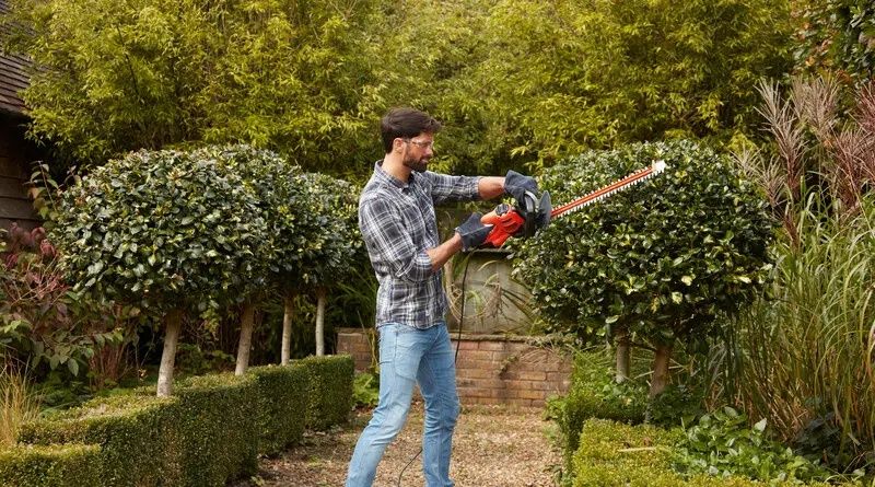 Foarfeca electrica Black+Decker pentru gard viu 36V lama 550mm