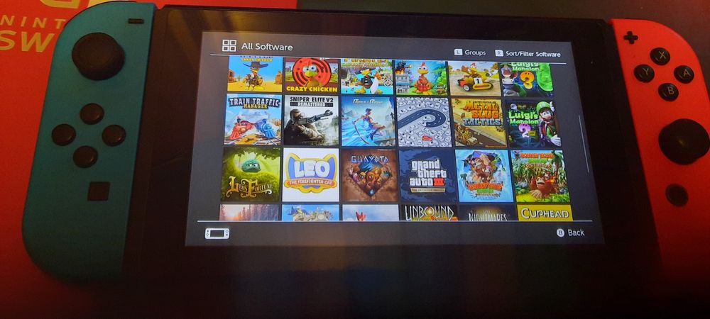 Vand  nintendo switch v2  modat