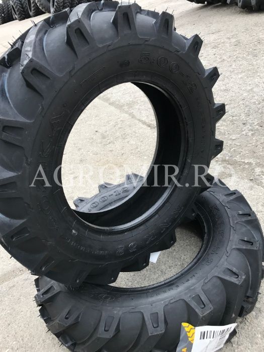 Cauciucuri 5.00-12 noi pentru tractoare mici pe fata sau motocultor