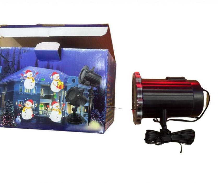 Водоустойчив лед проектор за проектиране на снежинки