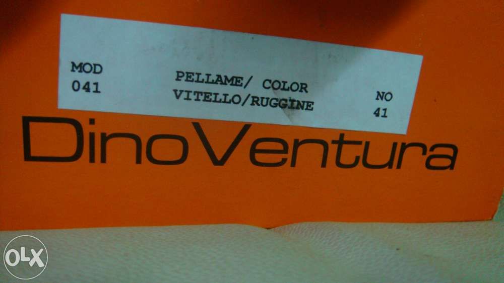 Pantofi piele naturala vitel, italia 42