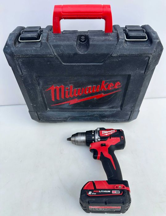 Milwaukee M18 CBLPD - Акумулаторен безчетков ударен винтоверт 18V 2.0A