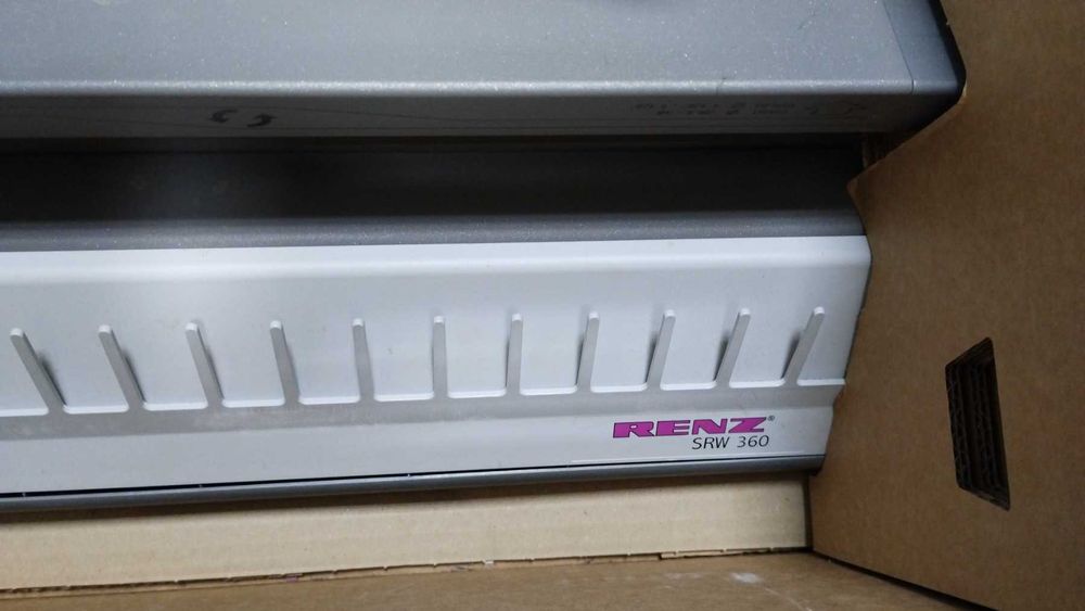 Професионална машина за подвързване със спирали Renz SRW 360 3:1