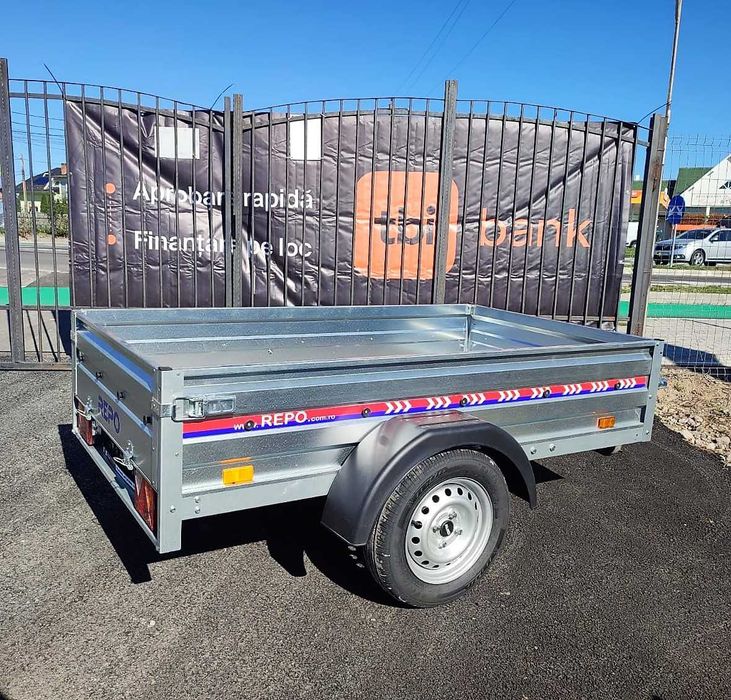 Remorca 750 kg Repo 260x135x38 cm Basculabila, ATV, CIV GRATUIT