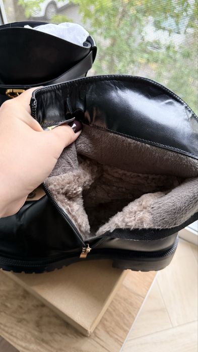 Сапоги зима натурралка