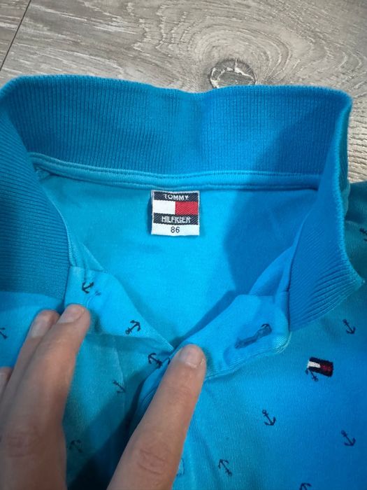 Tricou polo Tommy Hilfiger copii