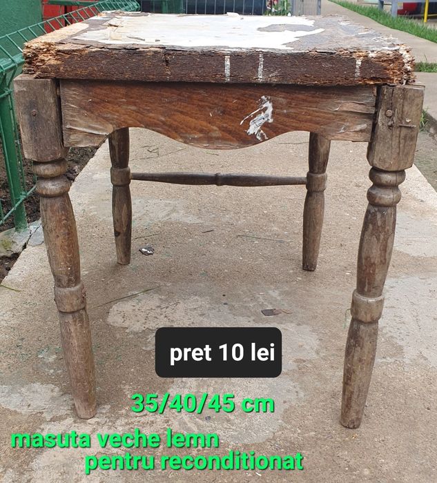 Masuta lemn pt.reconditionat