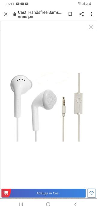 Casti samsung ehs61asfwe