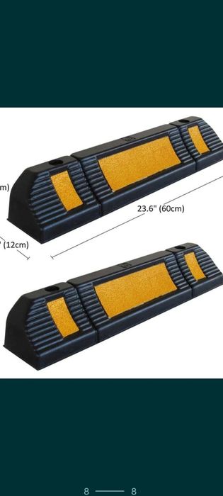 Колесо отбойники для парковки автомобиля  От 160 000 до 180 000 сум
