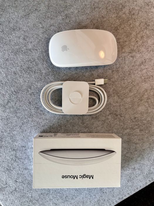 Apple Magic Mouse (usb-c) мишка White Multi-Touch Surface