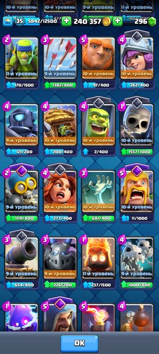 Аккаунт в клеш рояль