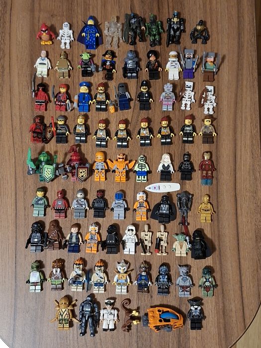 Lego Marvel Star Wars Nexo Nights Minecraft Chima City Diverse Minifigurine