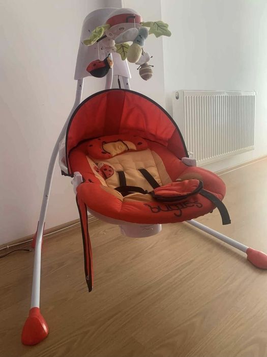 Leagan electric pentru bebelusi