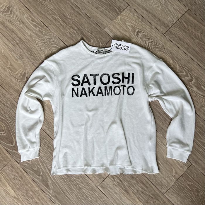 Лонгслив Satoshi Nakamoto