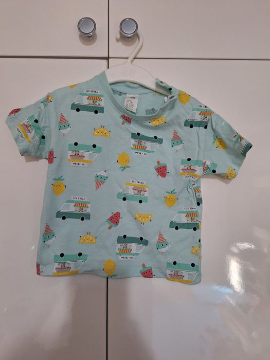 Lot 4 tricouri H&M, marime 80