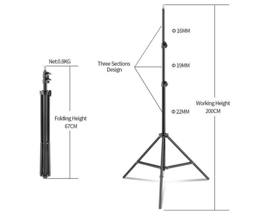 Комплект софтбокс 2 х135W 5500K