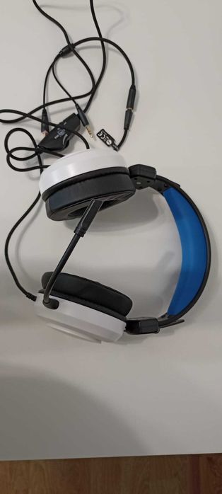 Căști cu Microfon Gaming UnderControl X-36 Alb PS5/PS4/PC etc.