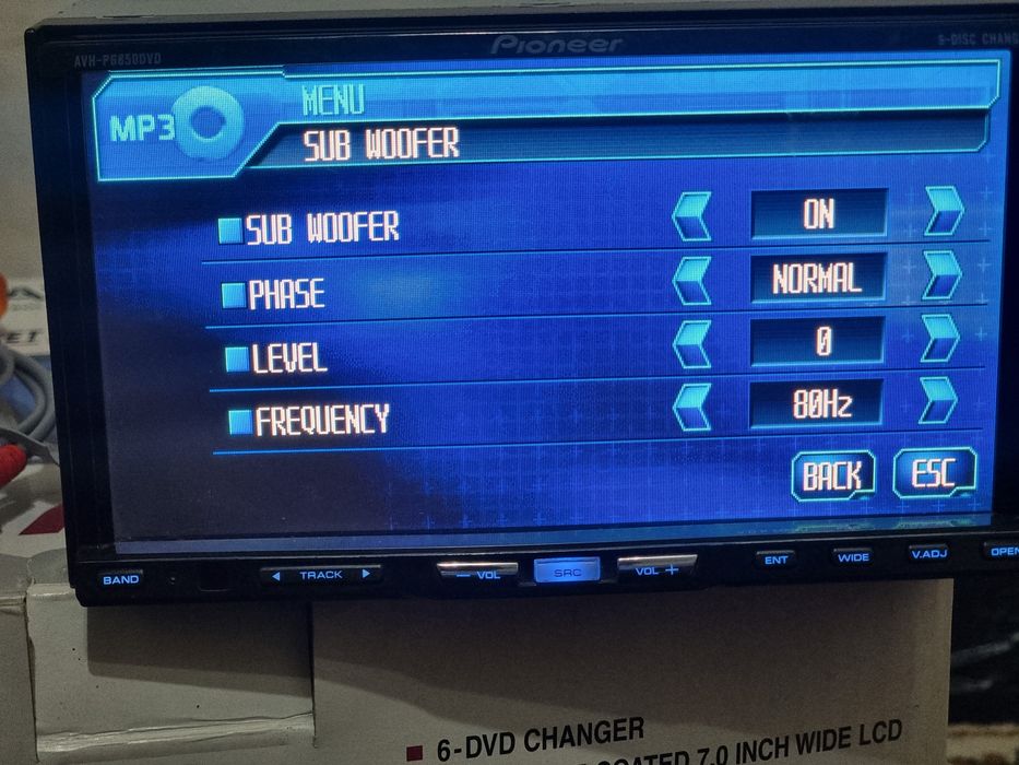 Pioneer AVH-P6850DVD