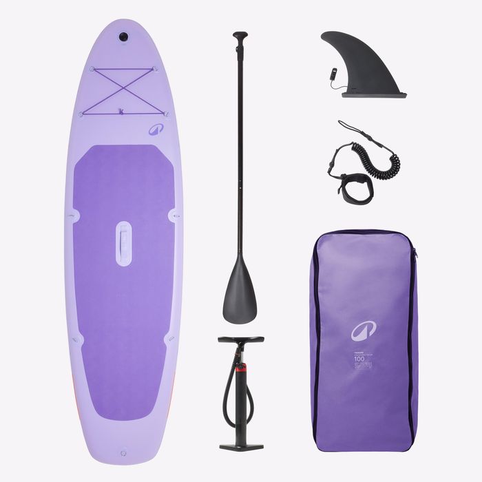Set stand up paddle gonflabil 10'6, - produs resigilat Decathlon