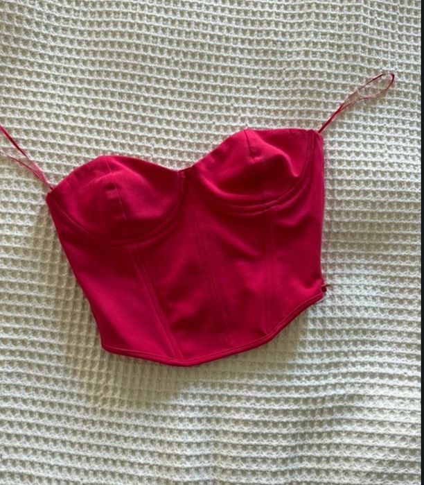 Розово Бюстие на Zara