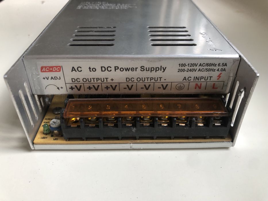 Блок питания импульсный AC/DC 12V/24V (350W-360W) металл