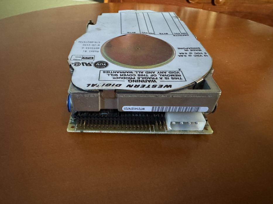 HDD vintage WD93044-A functional, 43Mb