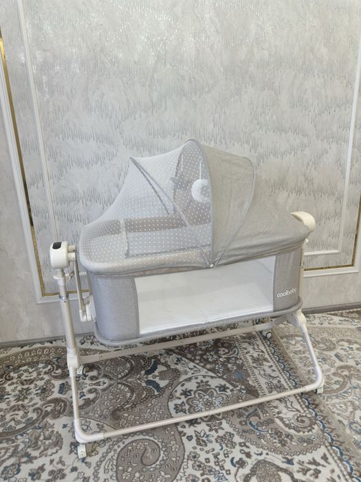 Люлька качеля кровать детская COOlBABY