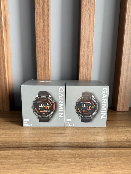 Garmin Fenix 8 Amoled 47MM - Noi - Sigilate