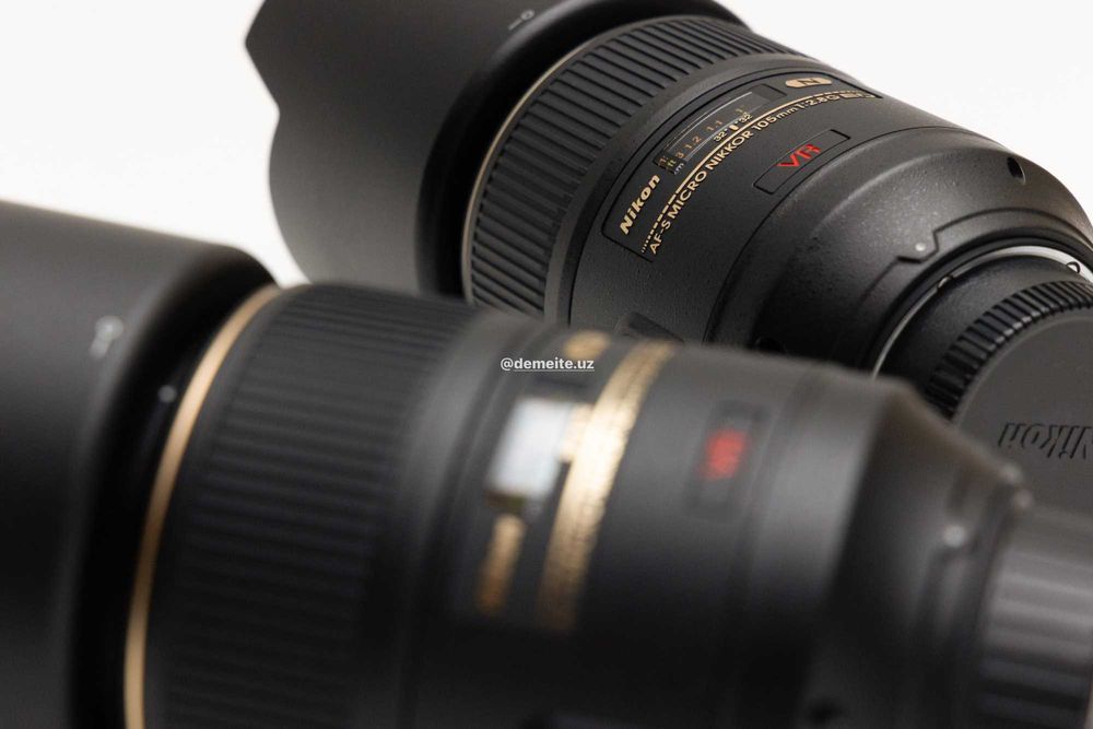 Nikon 105mm Macro AF-S VR f2.8G IF-ED obyektiv.