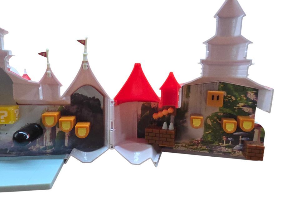 Castel Super Mario Bros and Peach - Castelul Regatul Ciupercilor cu mini figurine Jakks Pacific