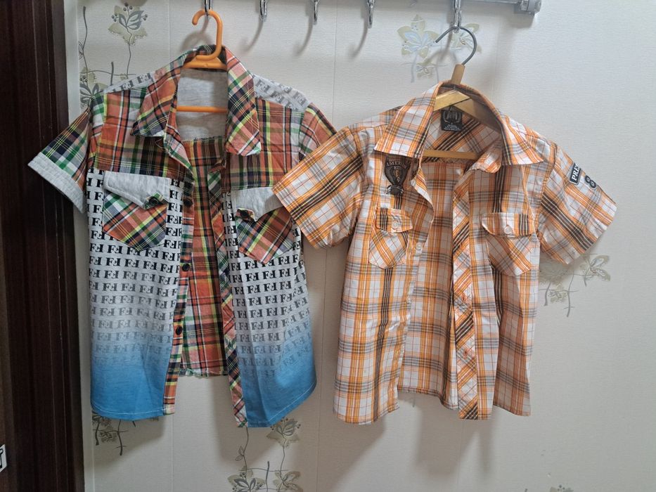 Рубашки детские и подростковые