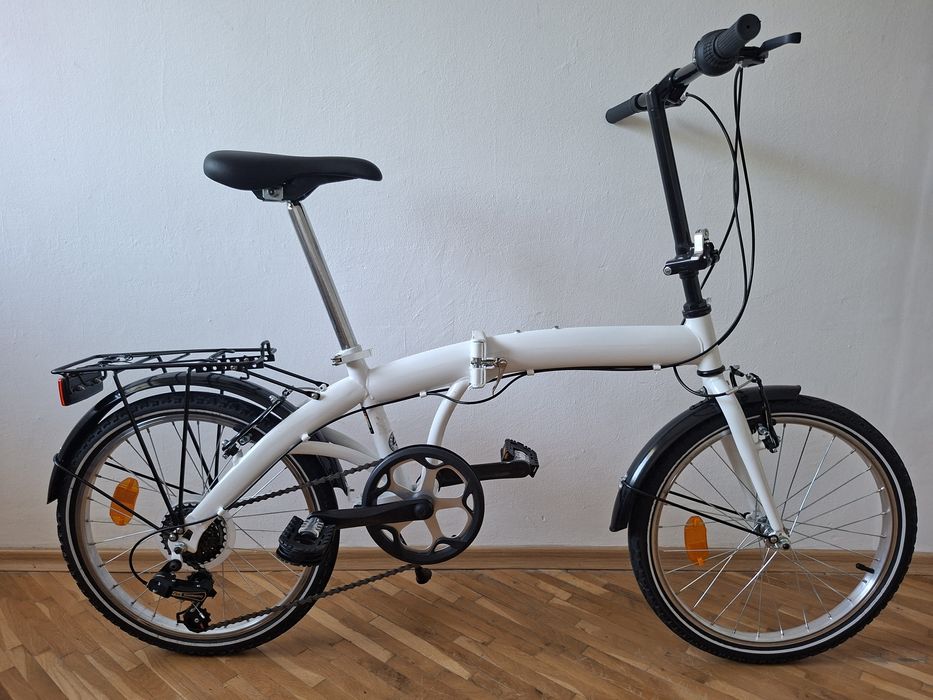Като нов на 150 км сгъваем велосипед Bachini Folding 20 с ГАРАНЦИЯ сгъваемо колело MAXBIKE