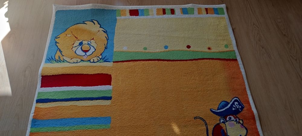 ИЗПРАН Детски килим с животни-пирати