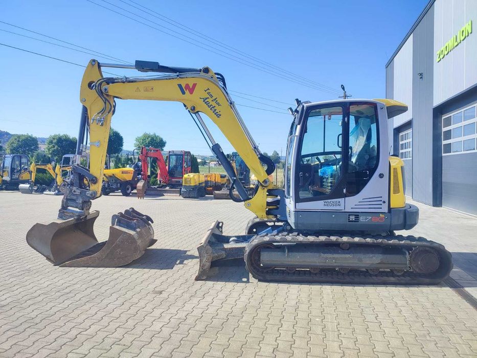 Excavator Wacker Neuson EZ80 cu Powertilt