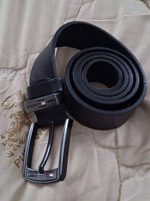 Curea piele groasa Tommy hilfiger