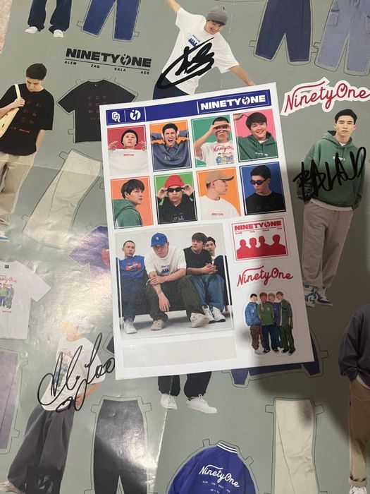 Постер Ninety One + накоейка