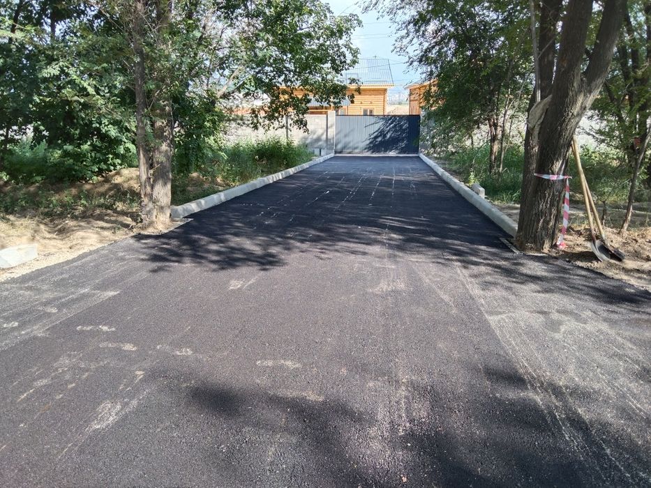 Асфальтирование территории площадок