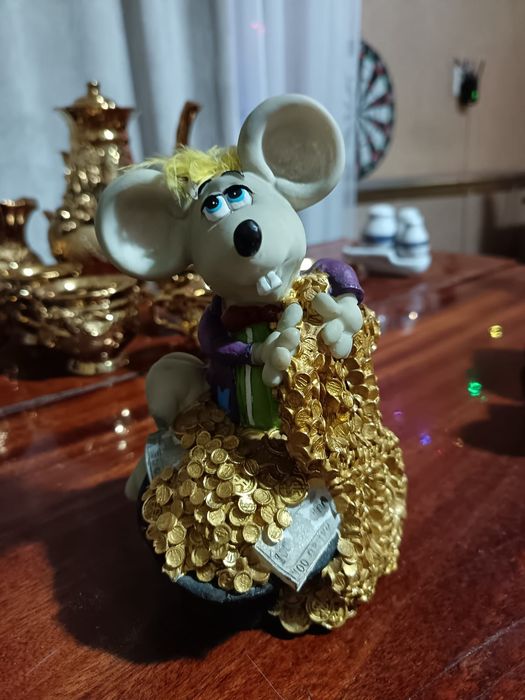 Чайный сервиз с позалотой