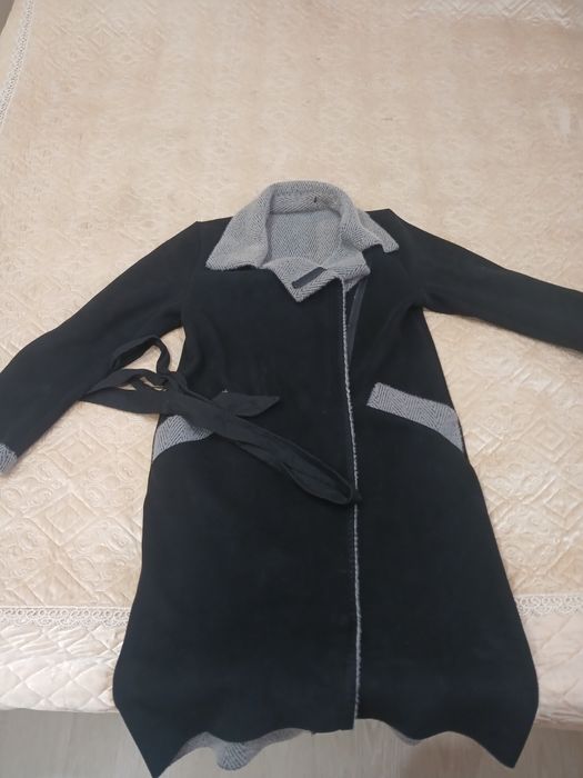 Женская дубленка тёплая