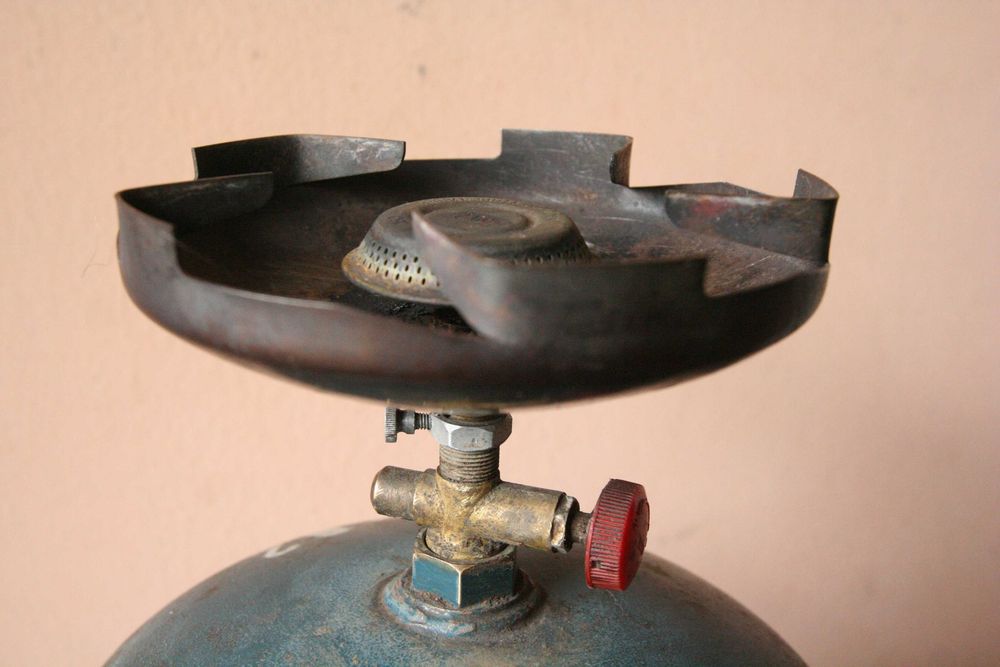 Газови бутилки, туристически, битови, 2 бр.